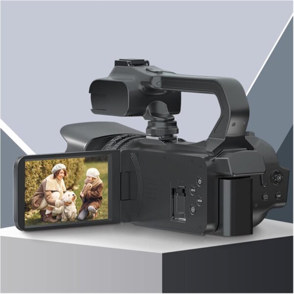 Digital Camera, Full 4K Professional Camcorder 64MP Video Camera for Streaming Digital Webcam Photography Vlog Recorder 18X Auto Focus for Teens Adult Beginner - Image 3