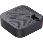Porodo Bluetooth Conference Speaker 3 Meters Talking Distance, Omni-Directional Microphone, Plug & Play, Wired & Wireless Connection, 7 Hours Talk Time - Black