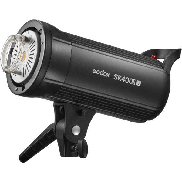 Godox SK400II Studio Flash Strobe, 400W 2.4G Wireless X System GN65 5600K Monolight with Bowens Mount 150W Modeling Lamp, Outstanding Output Stability - Image 2