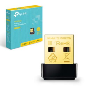 TP-Link USB WiFi Adapter for PC(TL-WN725N), N150 Wireless Network Adapter for Desktop - Nano Size WiFi Dongle for Windows 11/10/7/8/8.1/XP/ Mac OS 10.9-10.15 Linux Kernel 2.6.18-4.4.3, 2.4GHz Only