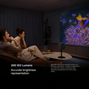 Xiaomi Smart Projector L1 UK | 1920 * 1080P built-in official Google TV+Netflix | support 2GB+16GB Wifi | 200 ANSI-Lumen projector for Home Cinema Dolby Audio - Image 13