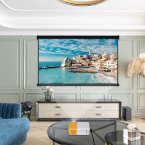 Mini Projector, Meer Portable Pico Full Color LED LCD Video Projector for Children Present, Video TV Movie, Party Game, Outdoor Entertainment with HDMI USB AV Interfaces and Remote Control - Image 6