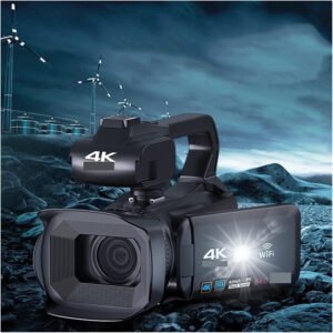 Digital Camera, Full 4K Professional Camcorder 64MP Video Camera for Streaming Digital Webcam Photography Vlog Recorder 18X Auto Focus for Teens Adult Beginner - Image 6