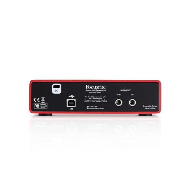 Focusrite Scarlett 2i2 (2nd Gen) USB Audio Interface - Image 5