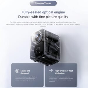 Xiaomi Smart Projector L1 UK | 1920 * 1080P built-in official Google TV+Netflix | support 2GB+16GB Wifi | 200 ANSI-Lumen projector for Home Cinema Dolby Audio - Image 10