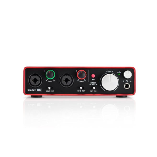Focusrite Scarlett 2i2 (2nd Gen) USB Audio Interface - Image 4