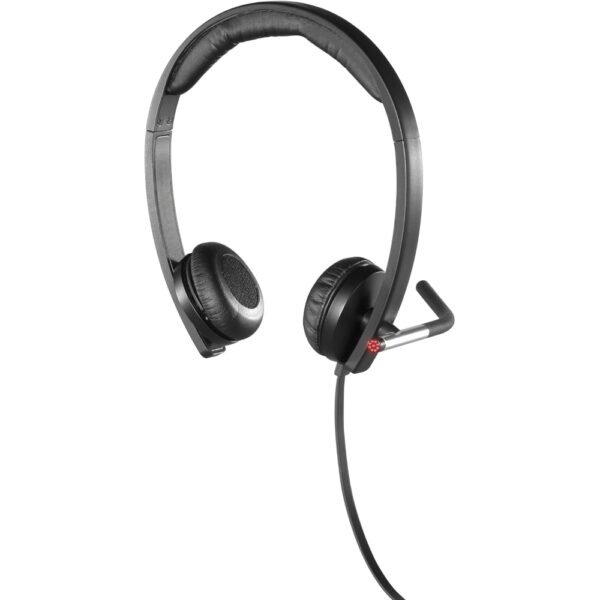 Logitech USB Headset Stereo H650e (Business Product), Corded Double-Ear Headset - Image 4