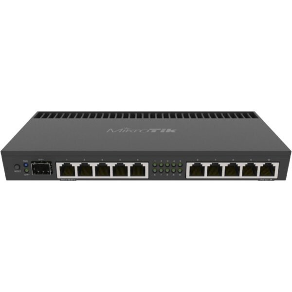MikroTik RB4011 Ethernet 10-Port Gigabit 1U Rack Router, ARM 32Bit Architecture, 1GB RAM, 512MB NAND Storage, 10x 10/100/1000 Ethernet Ports, 1 SFP+ Ports, - Image 4