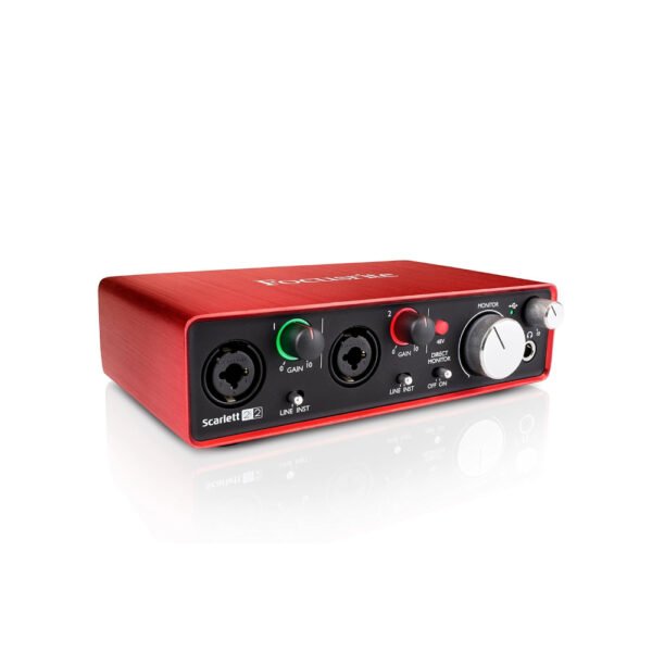 Focusrite Scarlett 2i2 (2nd Gen) USB Audio Interface - Image 2