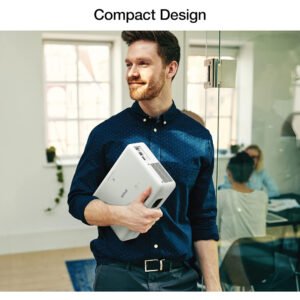 Epson EpiqVision Flex CO-W01 Portable Projector, 3-Chip 3LCD, Widescreen, 3,000 Lumens Color/White Brightness, 5 W Speaker, 300-Inch Home Entertainment and Work, Streaming Ready - Image 9