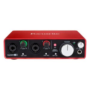 Focusrite Scarlett 2i2 (2nd Gen) USB Audio Interface