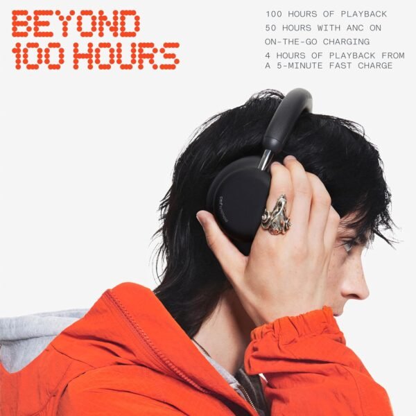 CMF by Nothing Headphone Pro Active Noise Canceling Wireless Headphones Bluetooth 5.4 Over The Ear Headset, 50H ANC Playtime, Bass&Treble Slider, Custom EQ&Spatial Audio, Hi-Res LDAC - Image 8