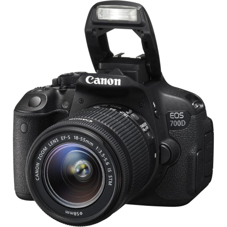 Refurbished Canon EOS 700D Digital SLR Camera (EF-S 18-55 mm f/3.5-5.6 IS STM Lens, 18 MP, CMOS Sensor, 3 inch LCD)