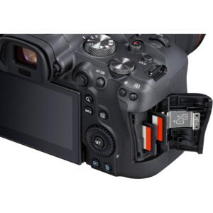 Refurbished Canon EOS R6 Full-Frame Mirrorless Camera with 4K Video, Full-Frame CMOS Senor, DIGIC X Image Processor, Dual UHS-II SD Memory Card Slots, and Up to 12 fps with Mechnical Shutter, Body Only - Image 4
