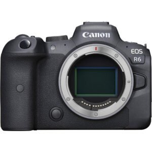 Canon EOS R6 Full-Frame Mirrorless Camera with 4K Video, Full-Frame CMOS Senor, DIGIC X Image Processor, Dual UHS-II SD Memory Card Slots, and Up to 12 fps with Mechnical Shutter, Body Only