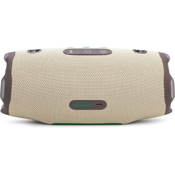 JBL Charge 6 - Portable Waterproof & Drop-Proof Bluetooth Speaker, Bold Pro Sound with AI Sound Boost, 28Hrs of Playtime, Built-in powerbank & Comes with a Sturdy/Removable Carrying Strap (Sand) - Image 9