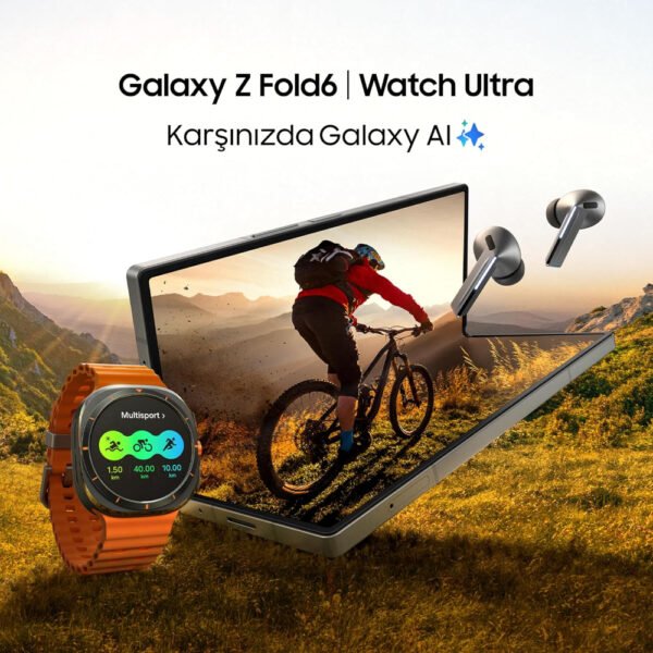 SAMSUNG Galaxy Z Fold 6 AI Smartphone, 7.6" QXGA+ 120 Hz AMOLED 2X Display, Octa-Core CPU, 12GB RAM, 256GB Storage, UAE Version, Dual-SIM, 5G Network, 4400mAh, - Image 2