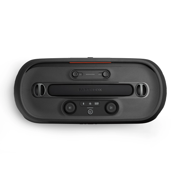JBL PartyBox On-The-Go 2 Portable Bluetooth Party Speaker with Wireless Mic, Dynamic Lightshow, 15-Hour Playtime, Splashproof, Handle & Shoulder Strap – Powerful JBL Pro Sound - Image 11