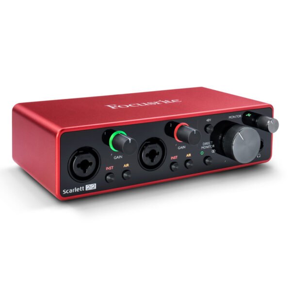 Focusrite Scarlett 2i2 3rd Gen USB audio interface with 24-bit/192kHz - Image 2
