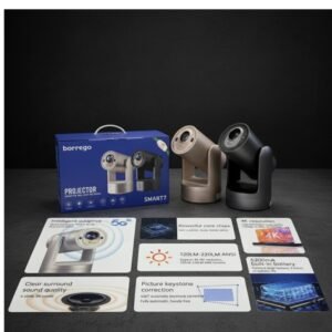 Borrego Smart 7 Projector: HD Smart Android LED Projector - Image 4