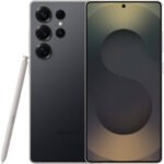 SAMSUNG Galaxy S25 Ultra AI 5G Dual Sim Mobile Phone, 6.9" Quad HD+ Dynamic AMOLED 2X Display, Snapdragon 8 Elite, 12GB RAM, 256GB ROM, Adreno 830, INTL Version, 5000mAh, Titanium Black