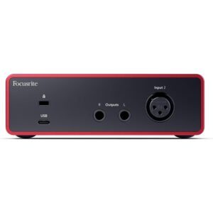 Focusrite Scarlett Solo 4th Gen USB Audio Interface, for the Guitarist, Vocalist, or Producer High-Fidelity, Studio Quality Recording, and All the Software You Need to Record - Image 3