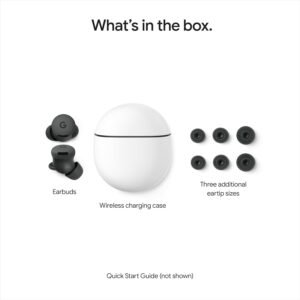 Google Pixel Buds 2a - Wireless Earbuds with Active Noise Cancellation - Lightweight, Comfortable Fit - Water Resistant - Bluetooth Compatible - Image 7