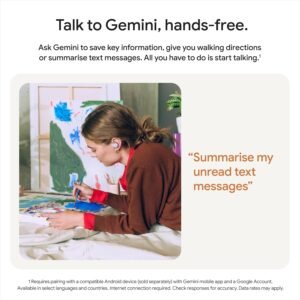 Google Pixel Buds 2a - Wireless Earbuds with Active Noise Cancellation - Lightweight, Comfortable Fit - Water Resistant - Bluetooth Compatible - Image 5