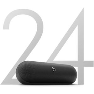 Beats Pill Portable Bluetooth Speaker, Powerful & Room-Filling Sound, IP67 Dust and Water Resistance, Up to 24 Hours of Battery Life, USB-C Universal Charging, Matt Black - Image 7