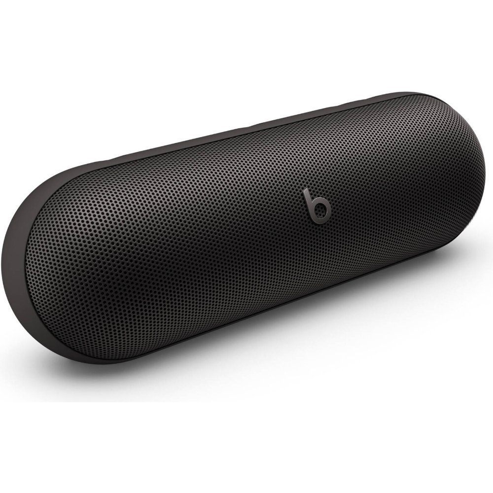 Beats Pill Portable Bluetooth Speaker, Powerful & Room-Filling Sound, IP67 Dust and Water Resistance, Up to 24 Hours of Battery Life, USB-C Universal Charging, Matt Black