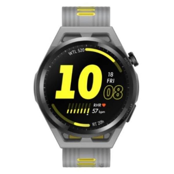 Huawei Watch HW-RUNNER-B19A GT Runner Smartwatch, 32MB+4GB , and Soft Silicone Strap - Grey - Image 4
