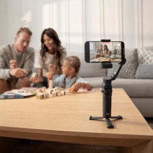 DJI Osmo Mobile 8 Gimbal Stabilizer for Phone, AI Native Tracking with Audio & Lighting, 360° Pan Rotation - Image 6