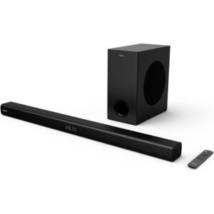 Hisense - HS218, Soundbar 2.1 ch, 200 W, Dolby Digital Audio, Bluetooth, HDMI ARC/Optical/Aux/USB, 3 Audio Mode - Image 2