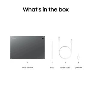 Samsung Galaxy Tab S10 FE with S Pen in-Box 8GB RAM 128 GB ROM-Wi-Fi Tablet-GRAY - Image 6