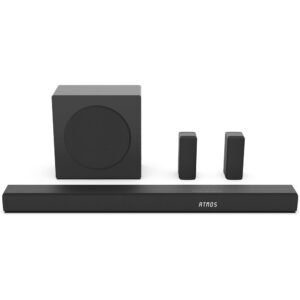 Hisense AX5100Q, 5.1 CH Soundbar,Hi-Concerto,Dolby Atmos, DTS:X, Semi wireless rear surround speakers,6.5" wireless subwoofer, EzPlay - Image 8