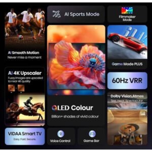 HISENSE 75Q6Q 75 INCH QLED TV SMART 4K DIGITAL 144Hz - Image 3