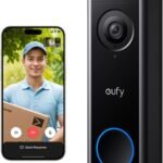 Eufy Security Video Doorbell Camera Wireless C30, Live Video Call, 2K FHD,16:9 Wide View, Human and Motion Detection