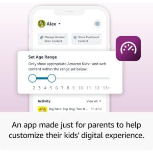 Amazon Fire HD 10 Kids tablet ages 3-7 | Bright 10.1" HD screen with included ad-free and exclusive content, robust parental controls, 13-hr battery, 32 GB - Image 3