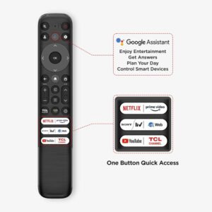 TCL 75V6B 75 inches Metallic Bezel-Less Series 4K Ultra HD Smart LED Google TV 75V6B Black - Image 5