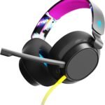 Skullcandy SLYR Multi-Platform Wired Gaming Headset, Removable Mic, Durable and Comfortable Lightweight Design
