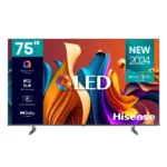 Hisense 75-Inch QLED 4K Smart TV (75Q6Q, 2025) – Vibrant Quantum Dot Color | Dolby Vision & Atmos, HDR10