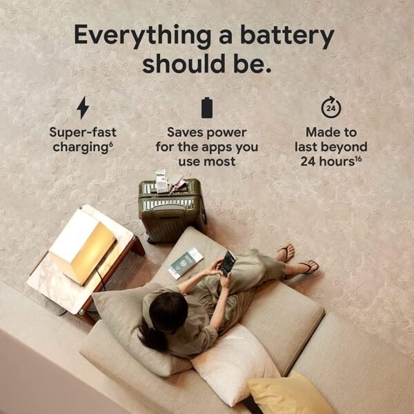 Google Pixel 6 Pro, Android 5G phone, 128GB Storage , storm black - Image 5