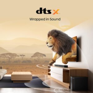 Hisense HS2100 2.1 Ch 240W Sound Bar with Wireless Subwoofer - DTS Virtual X, Dolby Audio, Ezplay, 6 EQ Modes, HDMI ARC, Bluetooth 5.3 - Image 6