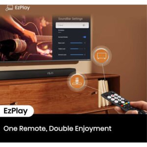 Hisense HS5100 5.1-Channel Soundbar with Wireless Subwoofer and Rear Speakers - Image 5