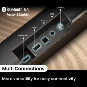 Hisense Soundbar AX3100G with 280W, 5 speakers and 6.5 subwoofer, Dolby Atmos, DTS Virtual X, Bluetooth 5.0, EZ Play - Image 3