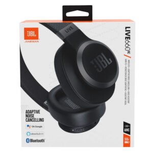JBL Live 660 Wireless Noise Cancelling Over-ear Headphones Black - Image 4