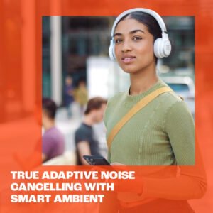 JBL Live 670NC - Wireless On-Ear Headphones with Adaptive Noise Cancelling with Smart Ambient, Up to 65H Battery Life with Speed Charge - Image 4