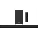 Hisense HS1800 2.1 Ch 140W Sound Bar with Wireless Subwoofer – DTS Virtual X, Dolby Audio, Ezplay, 6 EQ Modes, HDMI ARC, Bluetooth 5.3