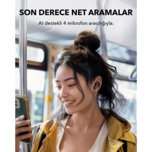 Soundcore by Anker R50i NC Wireless Bluetooth Earphones, Powerful and Smart Noise Cancelling, Powerful Bass, 45 Hours Playtime - Image 5