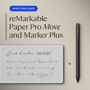 reMarkable Paper Pro Move | Ultraportable Color 7.3" Paper Tablet with Marker Plus | The Digital Pocket Notebook for Productivity on The Go - Image 2